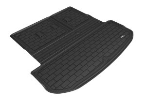 Hyundai Palisade Cargo Liner - Behind 2nd Row - 3D MAXpider - Cross Fold Kagu - Black - `20-`21
